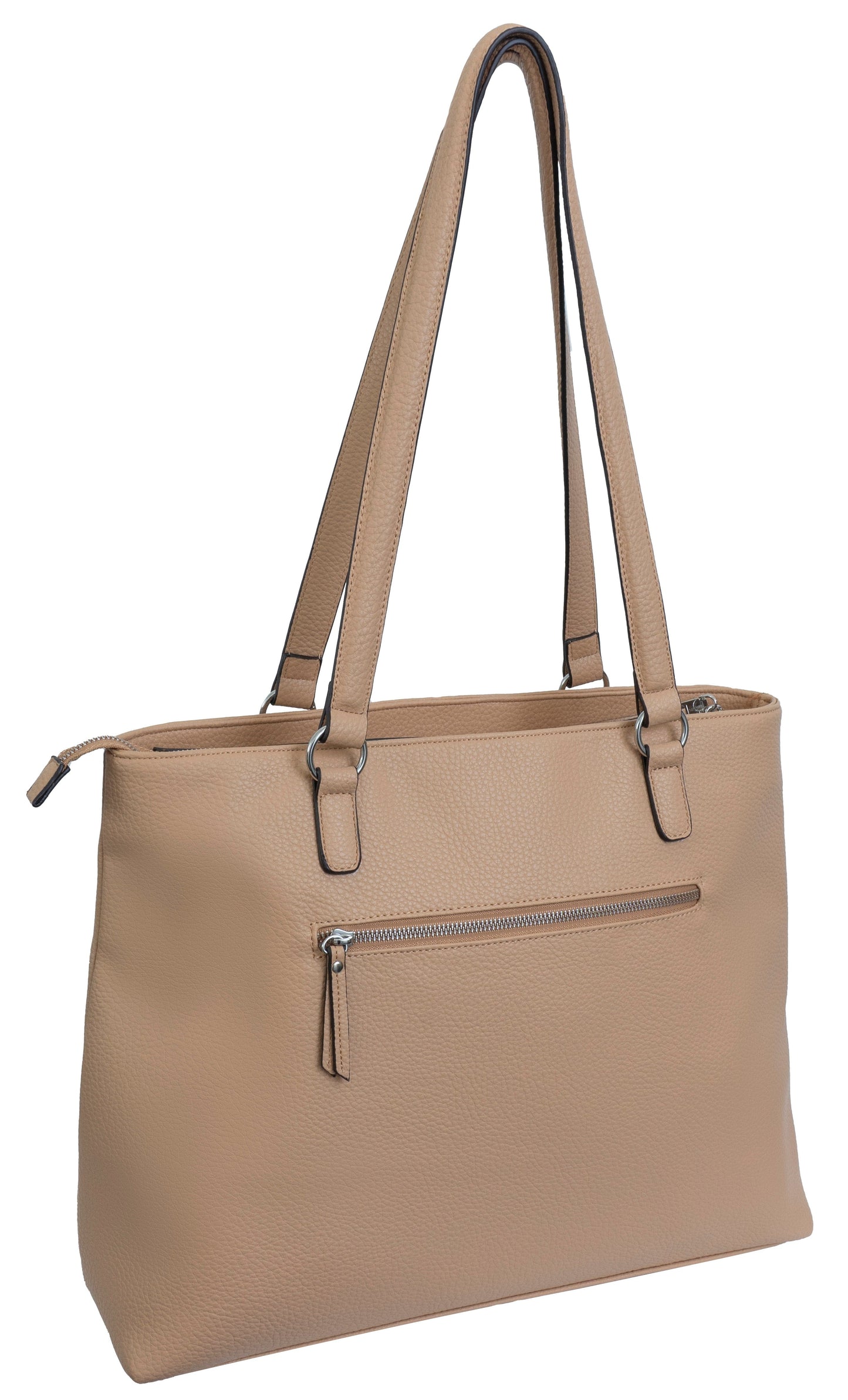 Ellen Tracy Resin Chain Laptop Workbook Tote