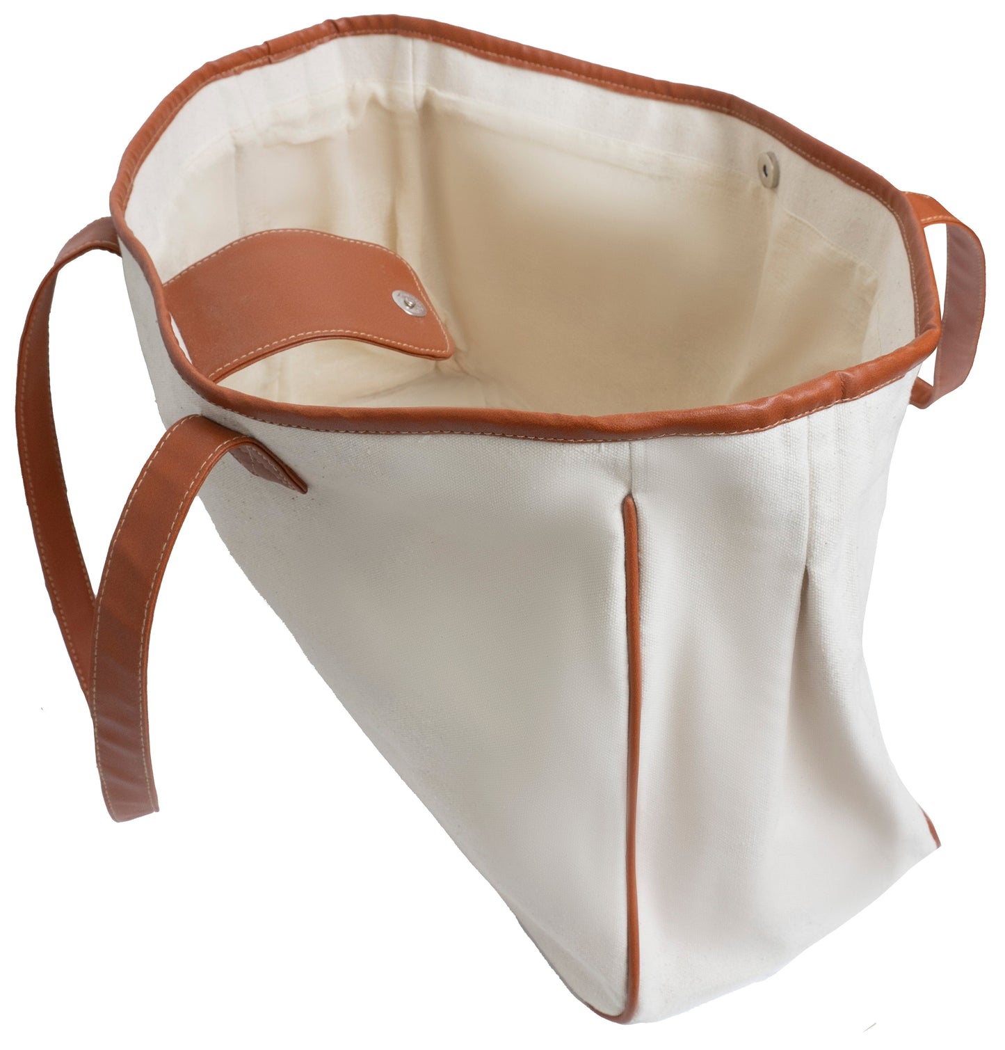 Magid Canvas Slogan Tote "HELLO WEEKEND"