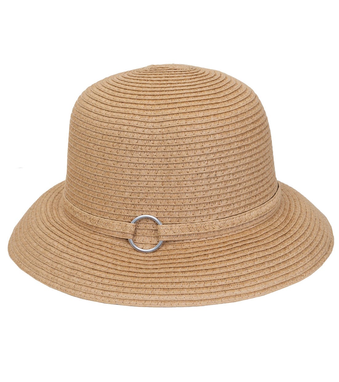 Magid Straw Metal Ring Bucket Sun Hat