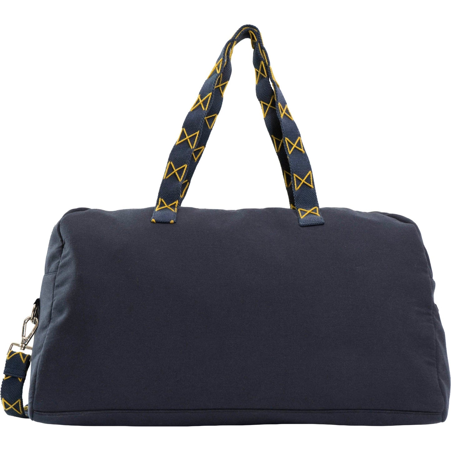 Magid Boho Cotton Jacquard Chevron Tassel Novelty Duffel