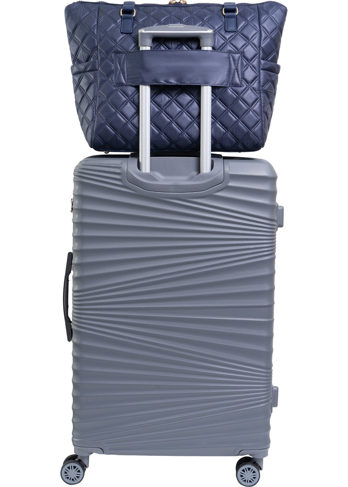 Joan & David The Bailey Diamond Quilted Tote