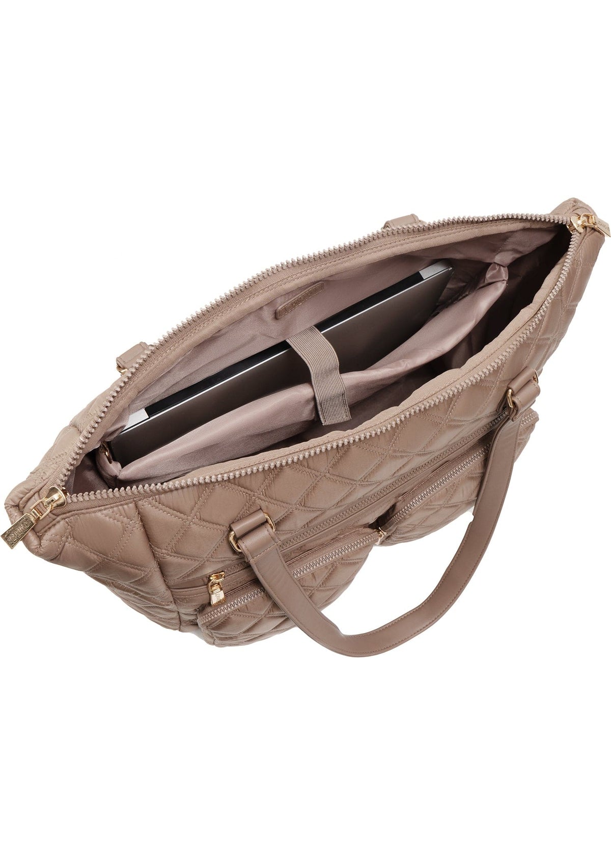 Joan & David The Bailey Diamond Quilted Tote
