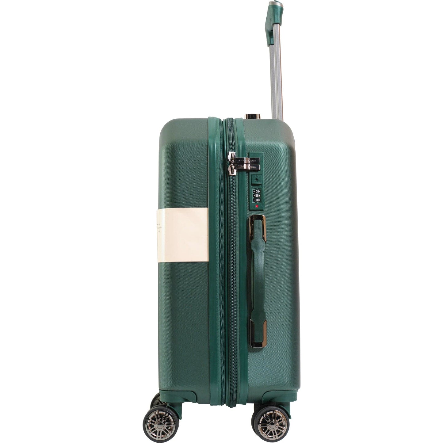 Max Studio ABS Hard Sided 3-Piece The Hexagon Luggage Set