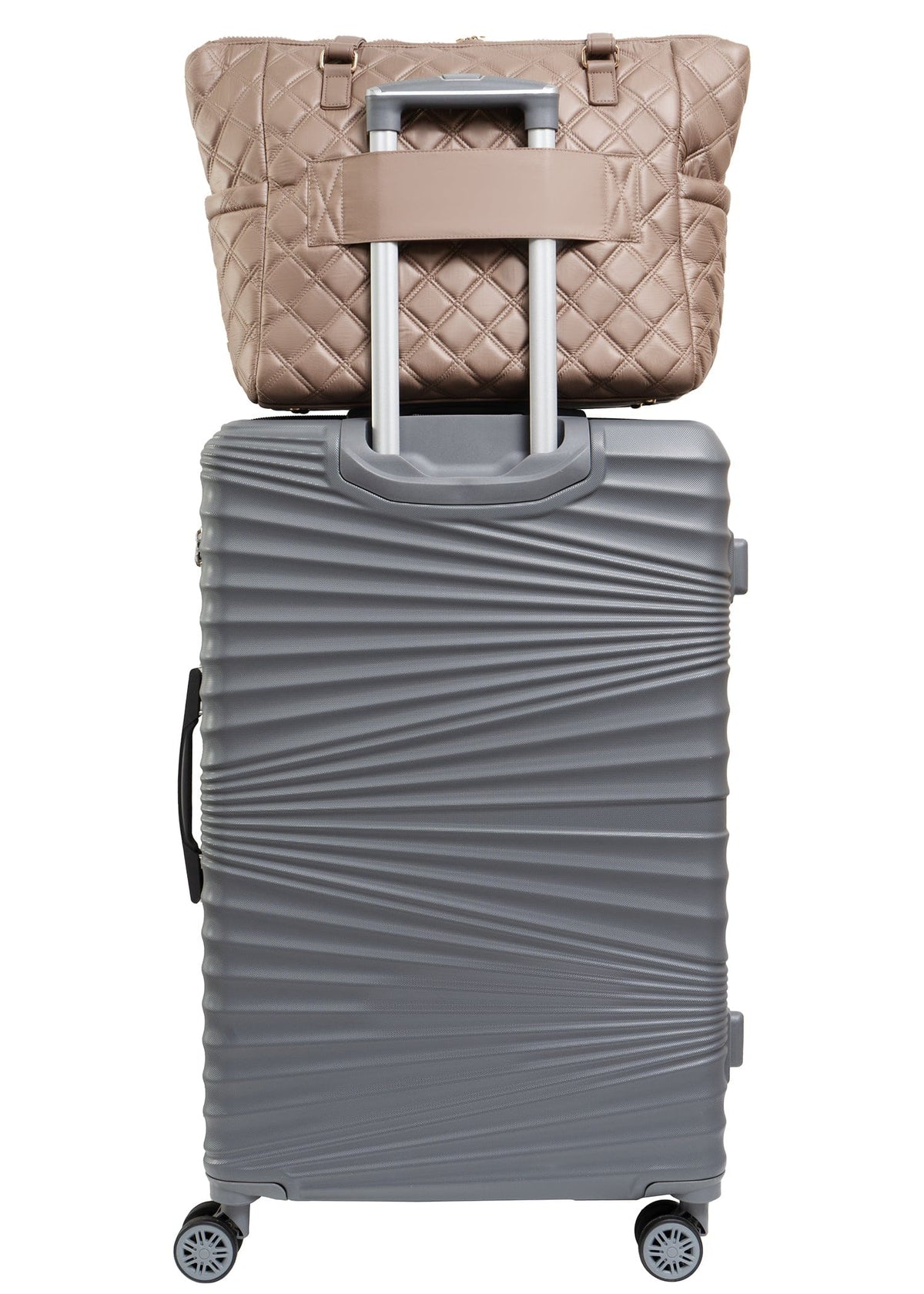 Joan & David The Bailey Diamond Quilted Tote