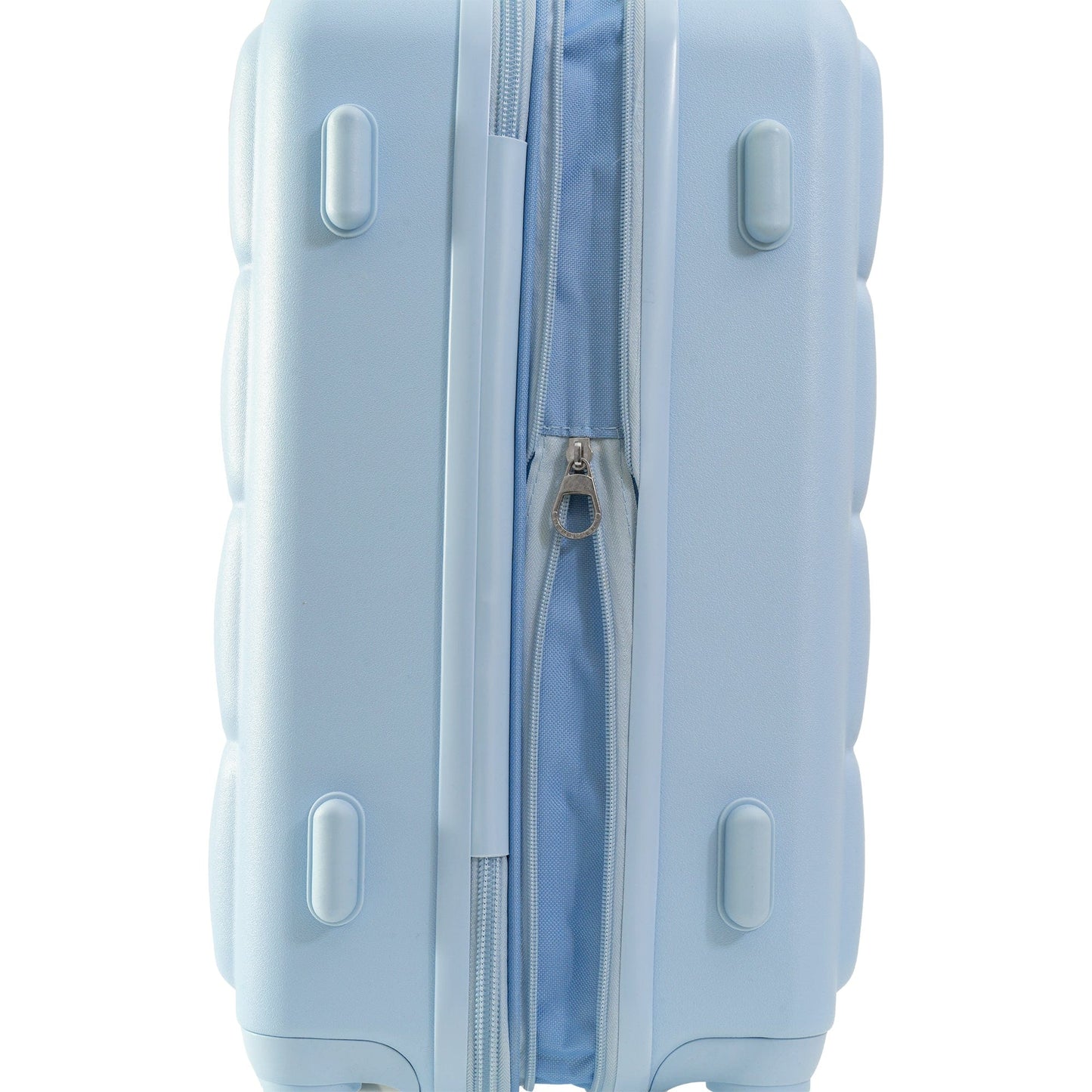 Max Studio The Square Embossed ABS 2-Piece Hard-Sided Luggage Set