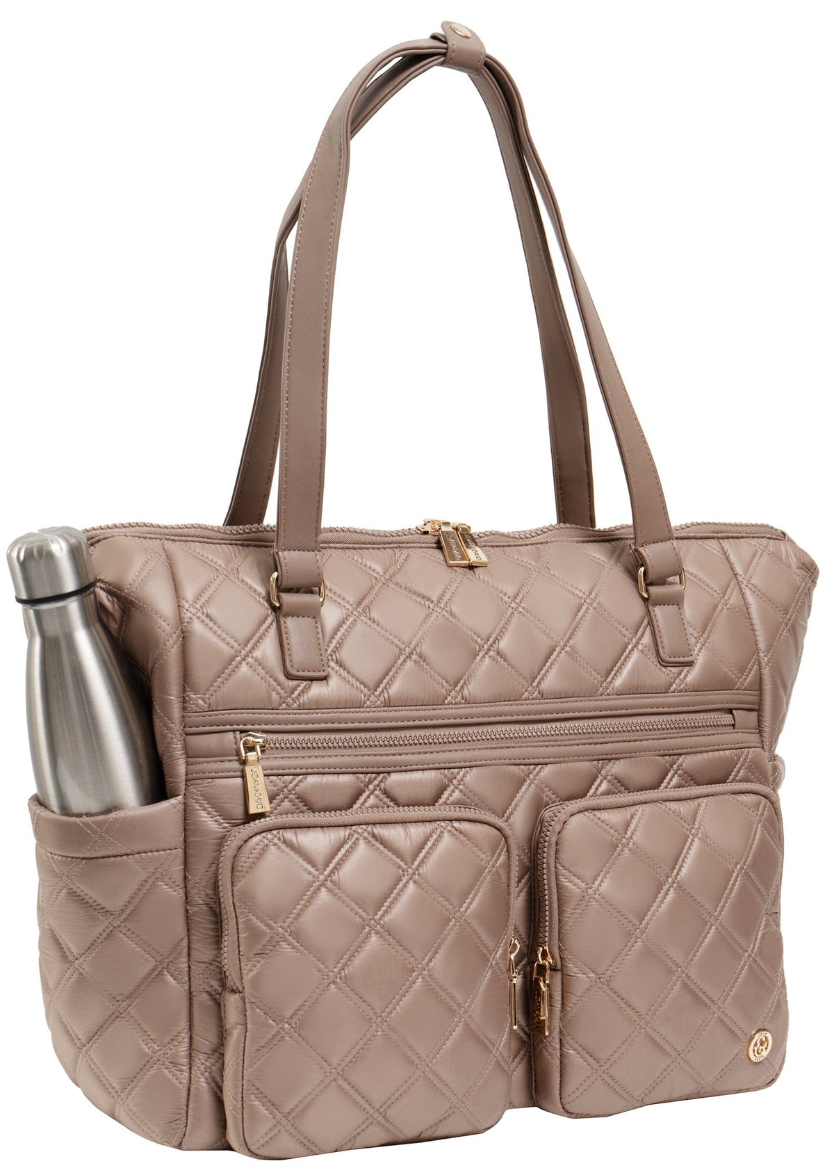 Joan & David The Bailey Diamond Quilted Tote