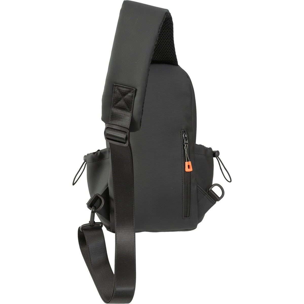 The Ashland | 16-In Textured Tarpaulin Crossbody Sling Bag