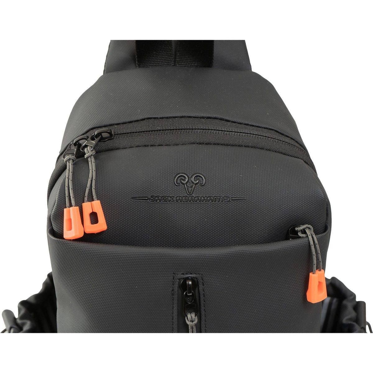 The Ashland | 16-In Textured Tarpaulin Crossbody Sling Bag