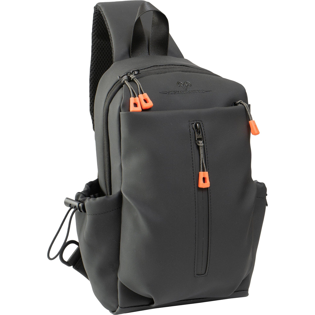 The Ashland | 16-In Textured Tarpaulin Crossbody Sling Bag