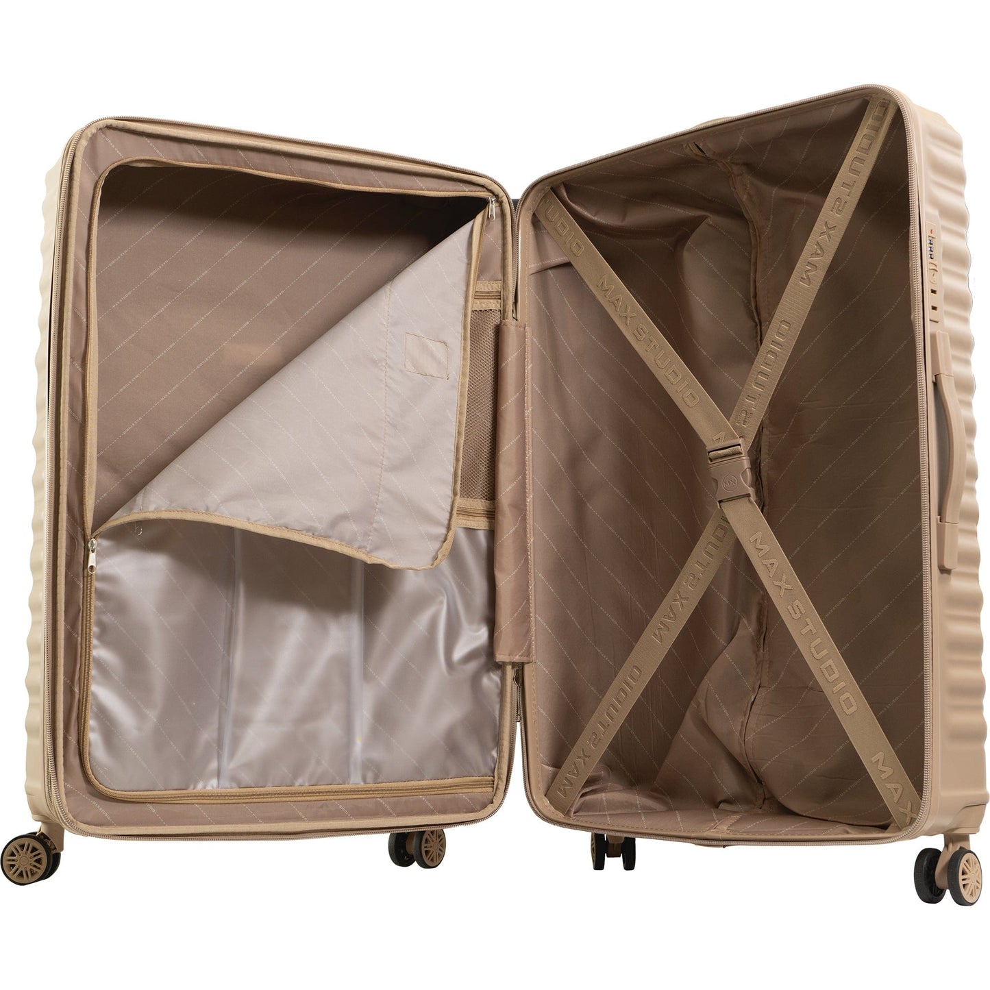 Max Studio The Auckland ABS 2-Piece Hard-Sided Luggage Set