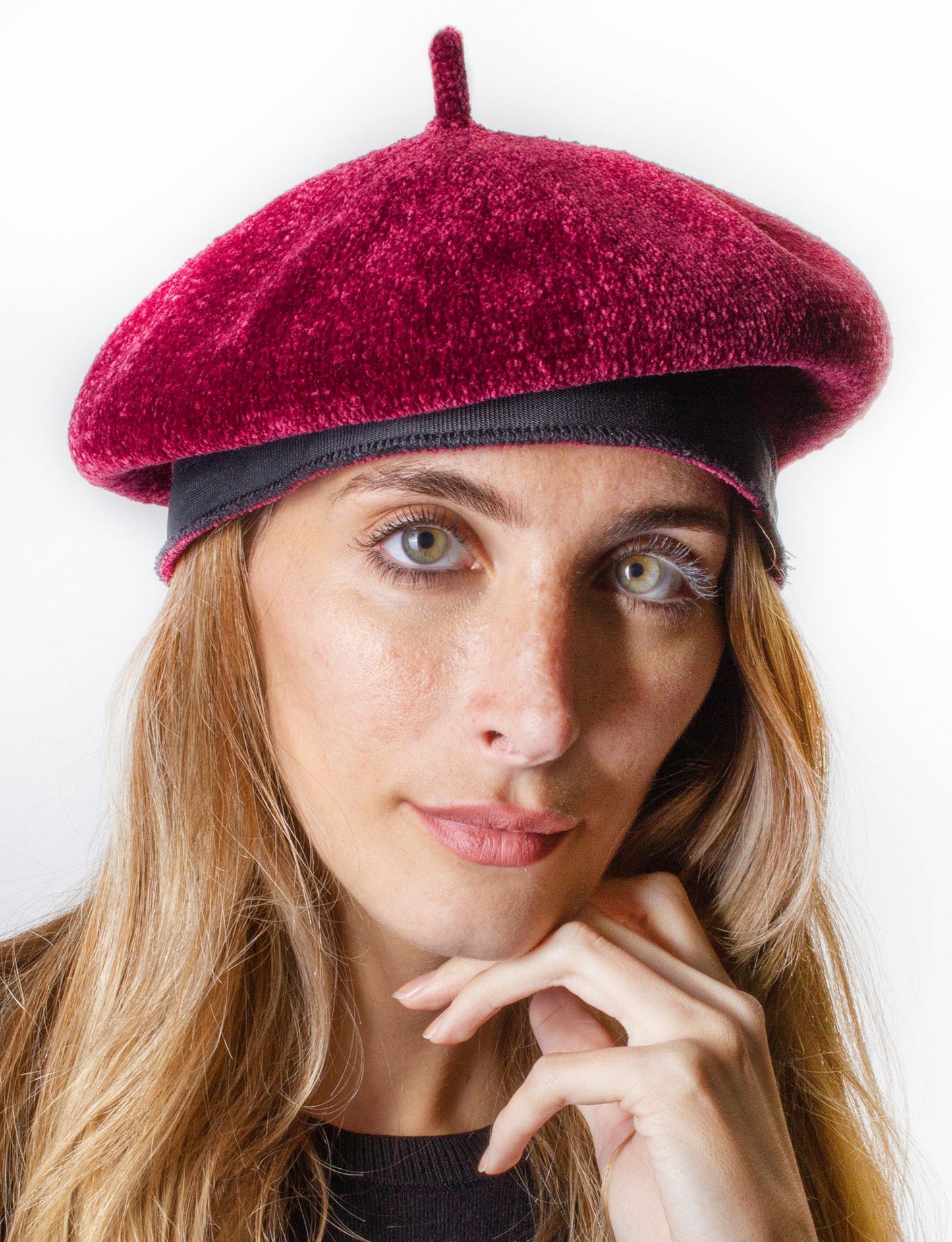 Adrienne Vittadini Chenille Beret