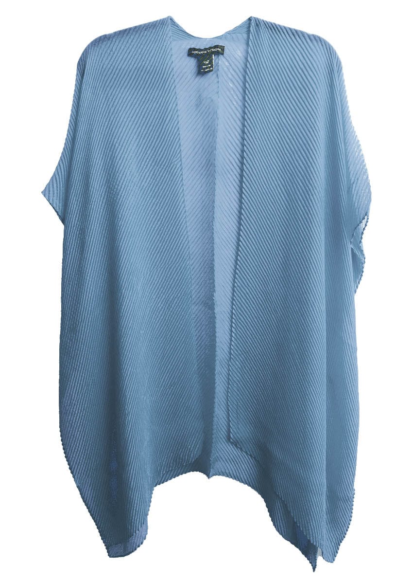 Adrienne Vittadini Pleated Oversized Kimono