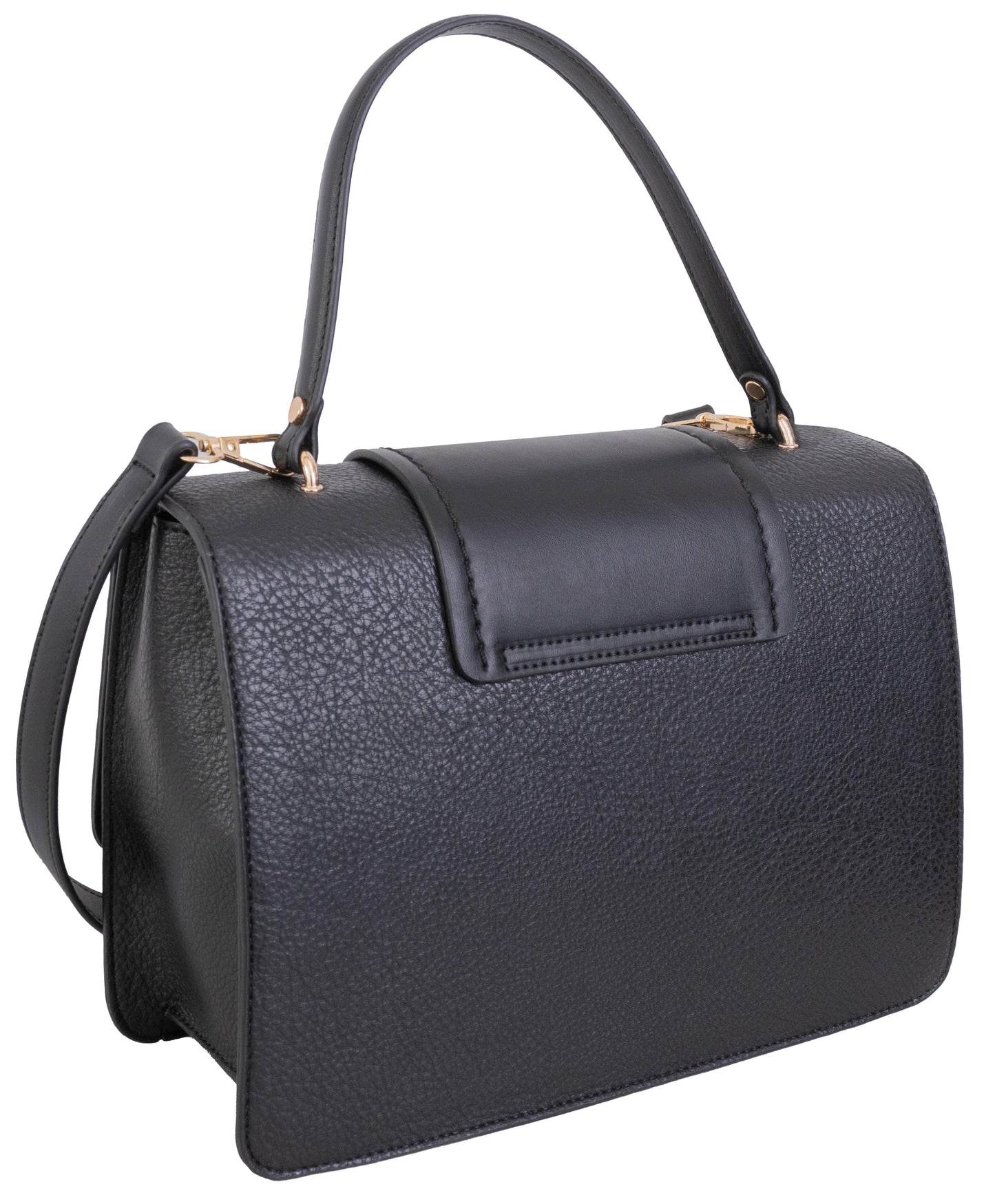 Ellen Tracy Pebble Grain Top Flap Crossbody