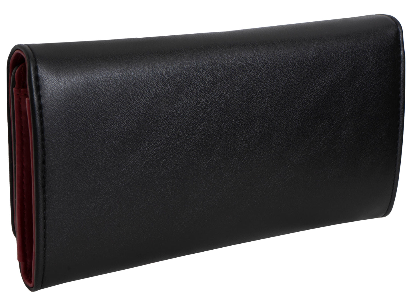 Ellen Tracy Smooth Vachetta Fold Clutch Wallet