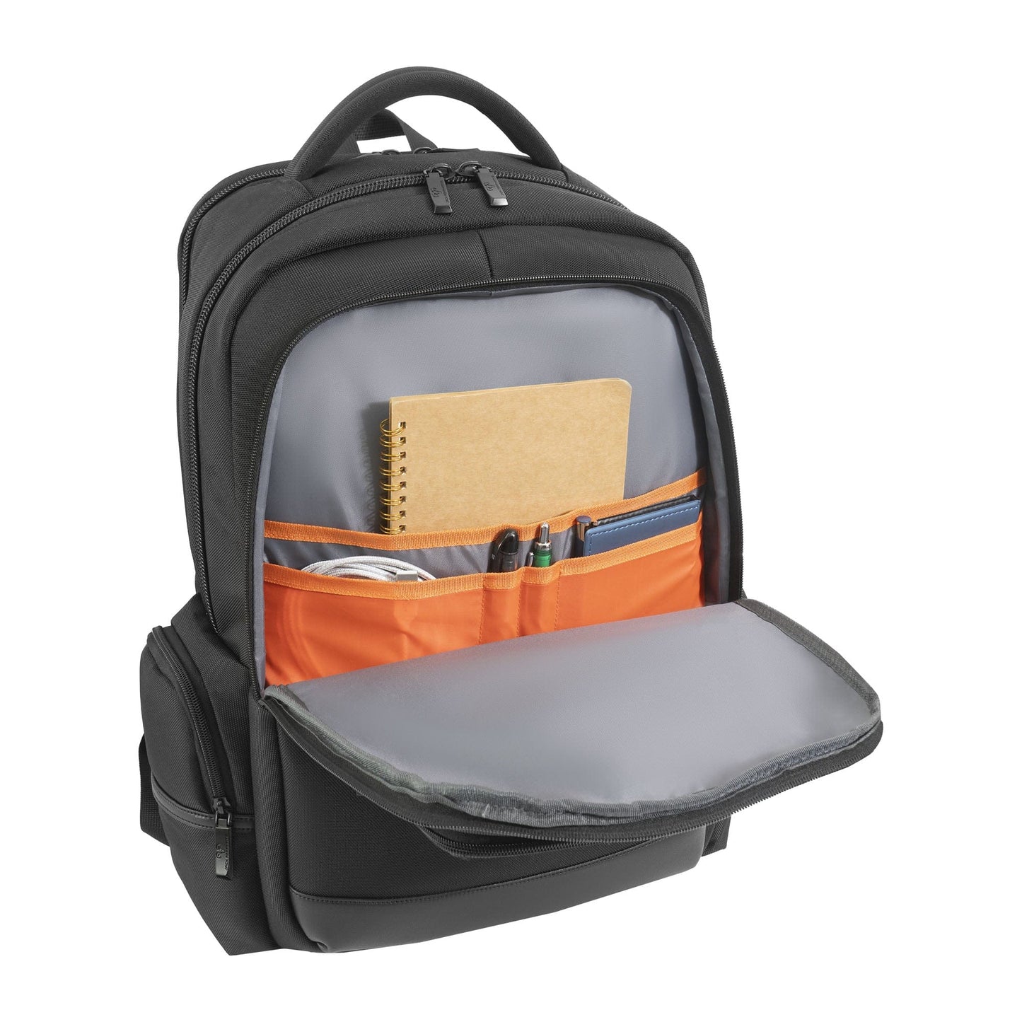 Jack Abrahams The Rhodes 18 In. Denier Nylon Workbook Backpack
