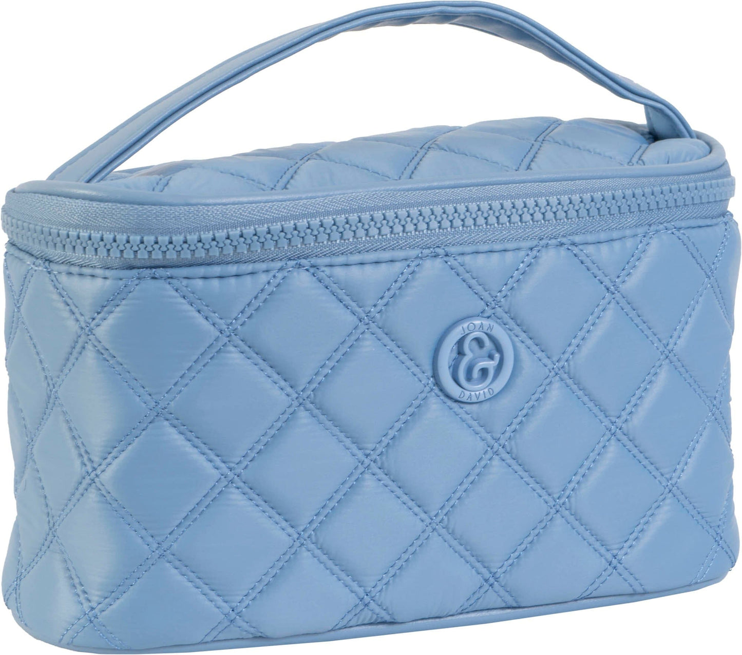 Joan & David The Diamond Quilted Nylon 4 Piece Toiletry Set