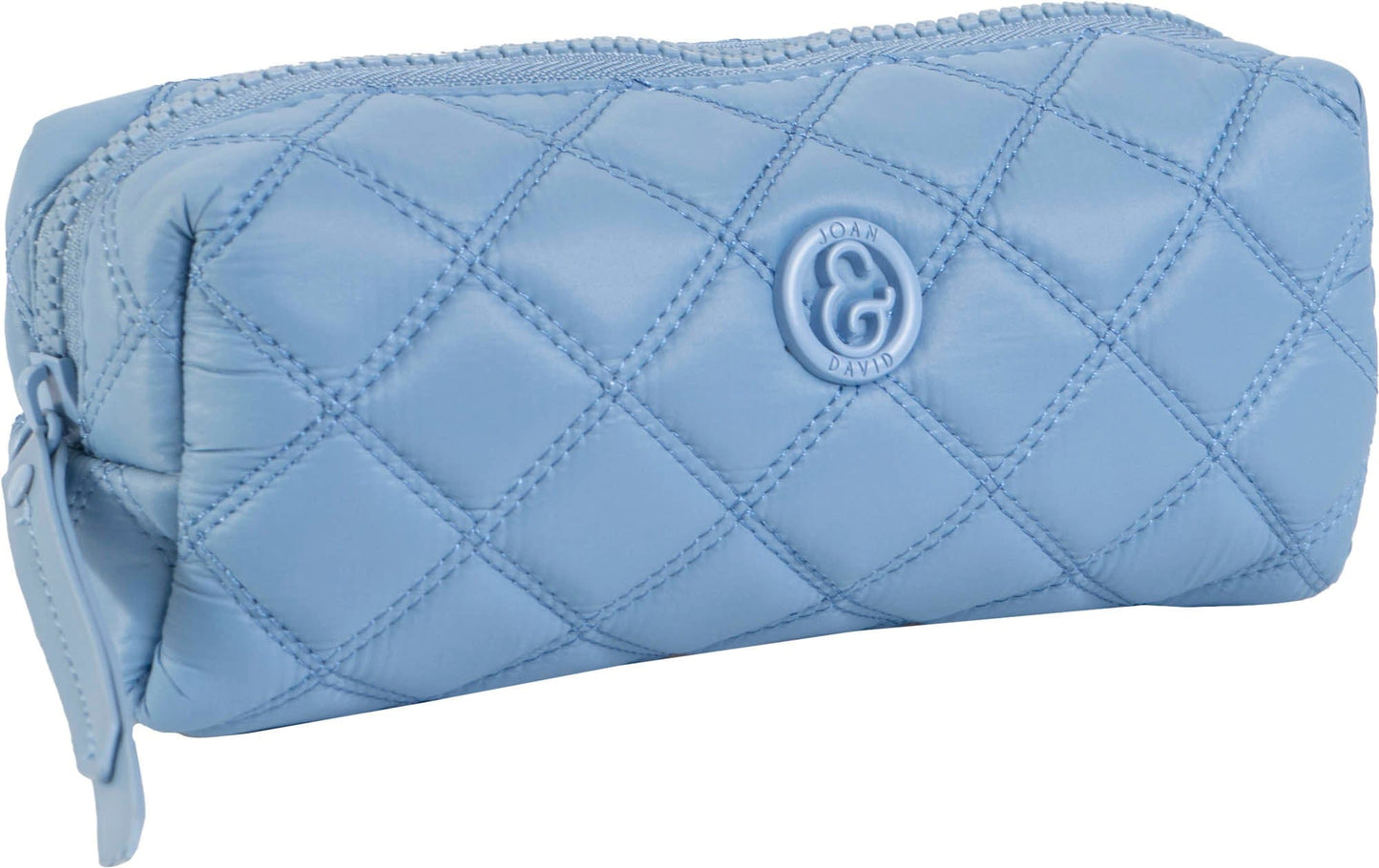 Joan & David The Diamond Quilted Nylon 4 Piece Toiletry Set