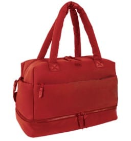 Joan & David The Lainey Sport Nylon Drop Bottom Duffel Bag