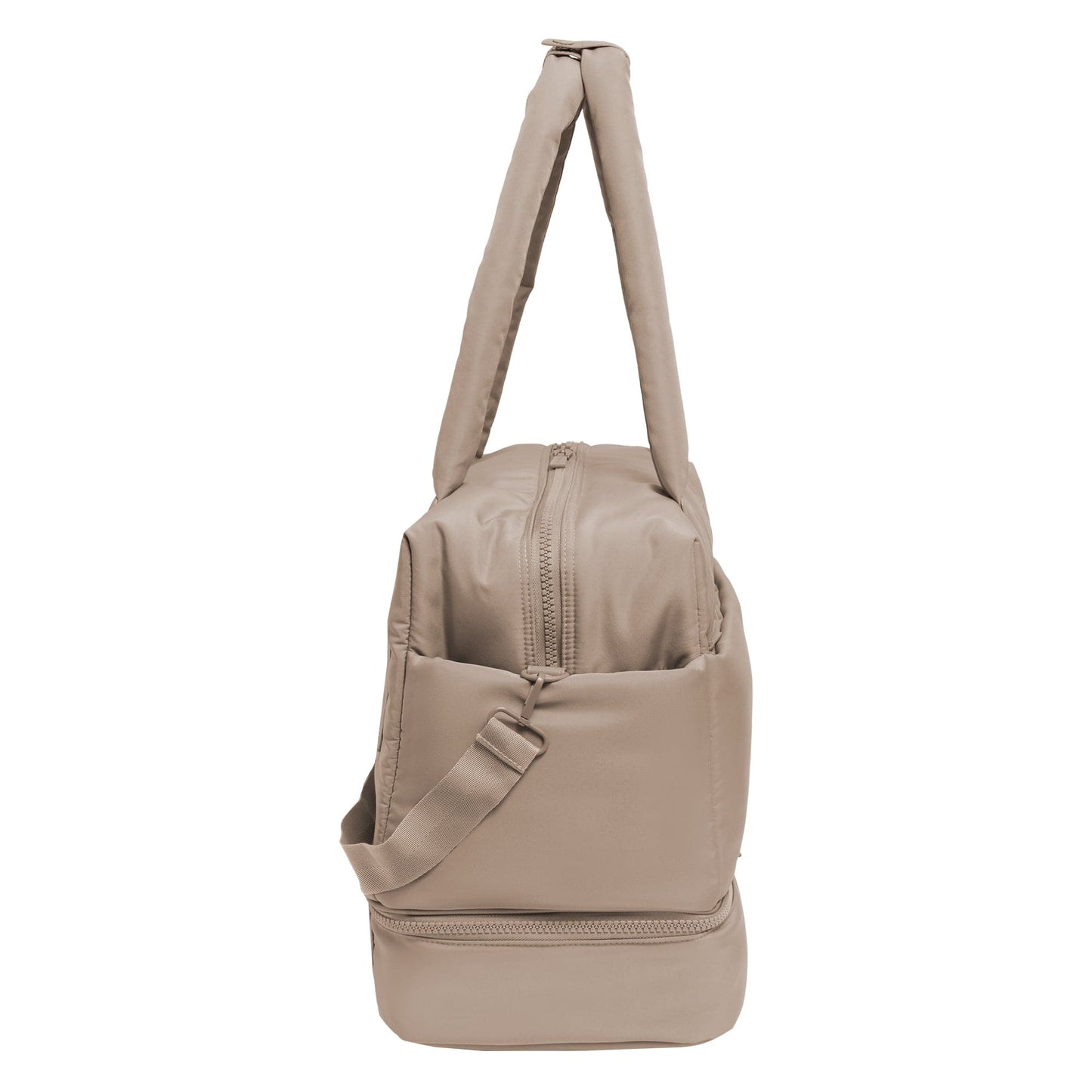 Joan & David 18 Inch High Density Sport Nylon Drop Bottom Duffel Bag