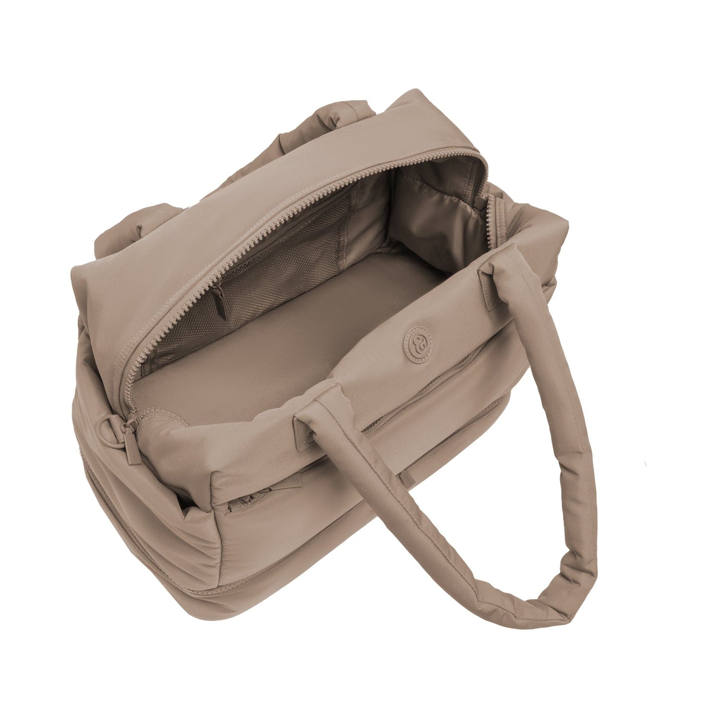 Joan & David 18 Inch High Density Sport Nylon Drop Bottom Duffel Bag