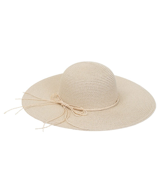 Max Studio Straw Bow Floppy