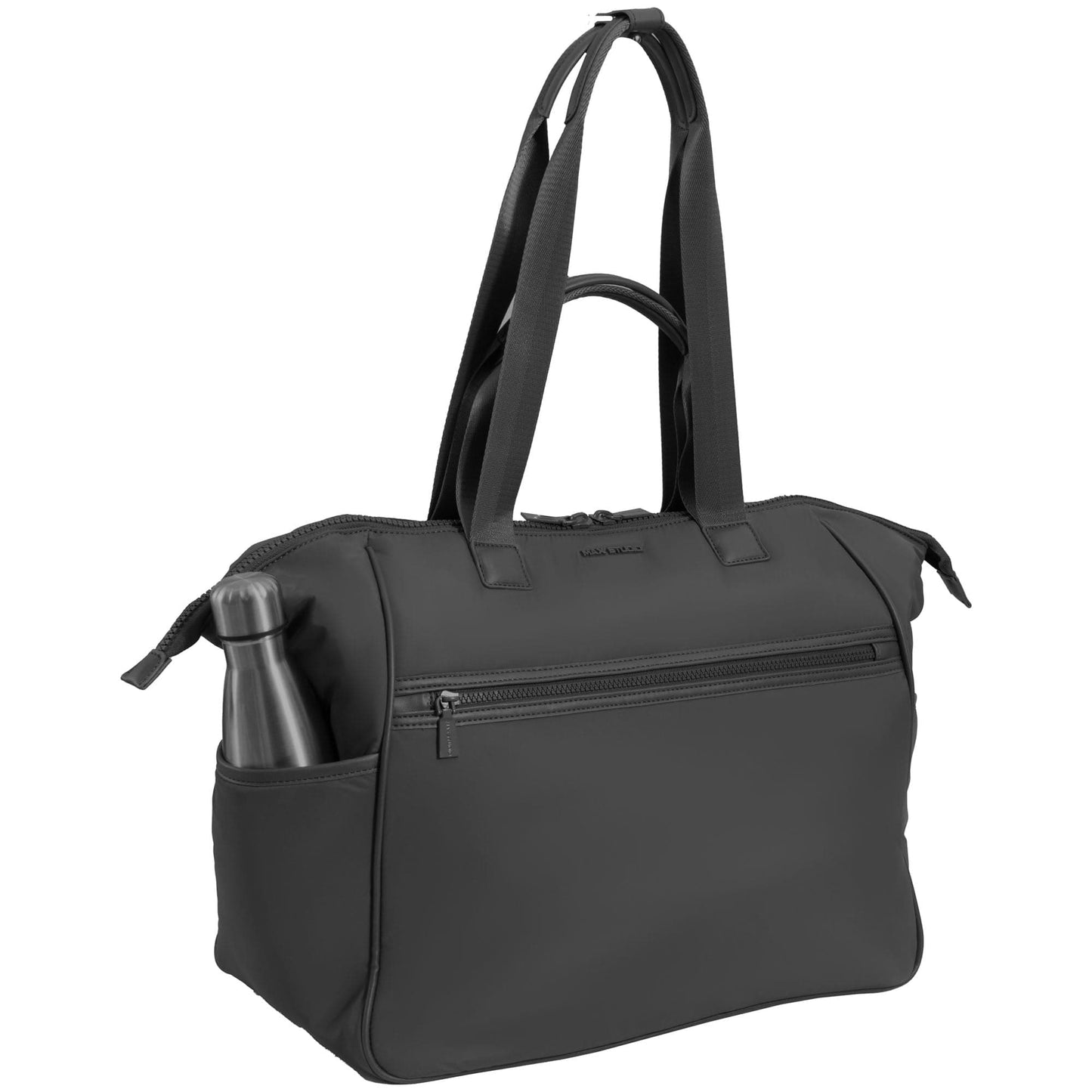 Max Studio 20 Inch Smooth Puffer Nylon Weekender Duffle