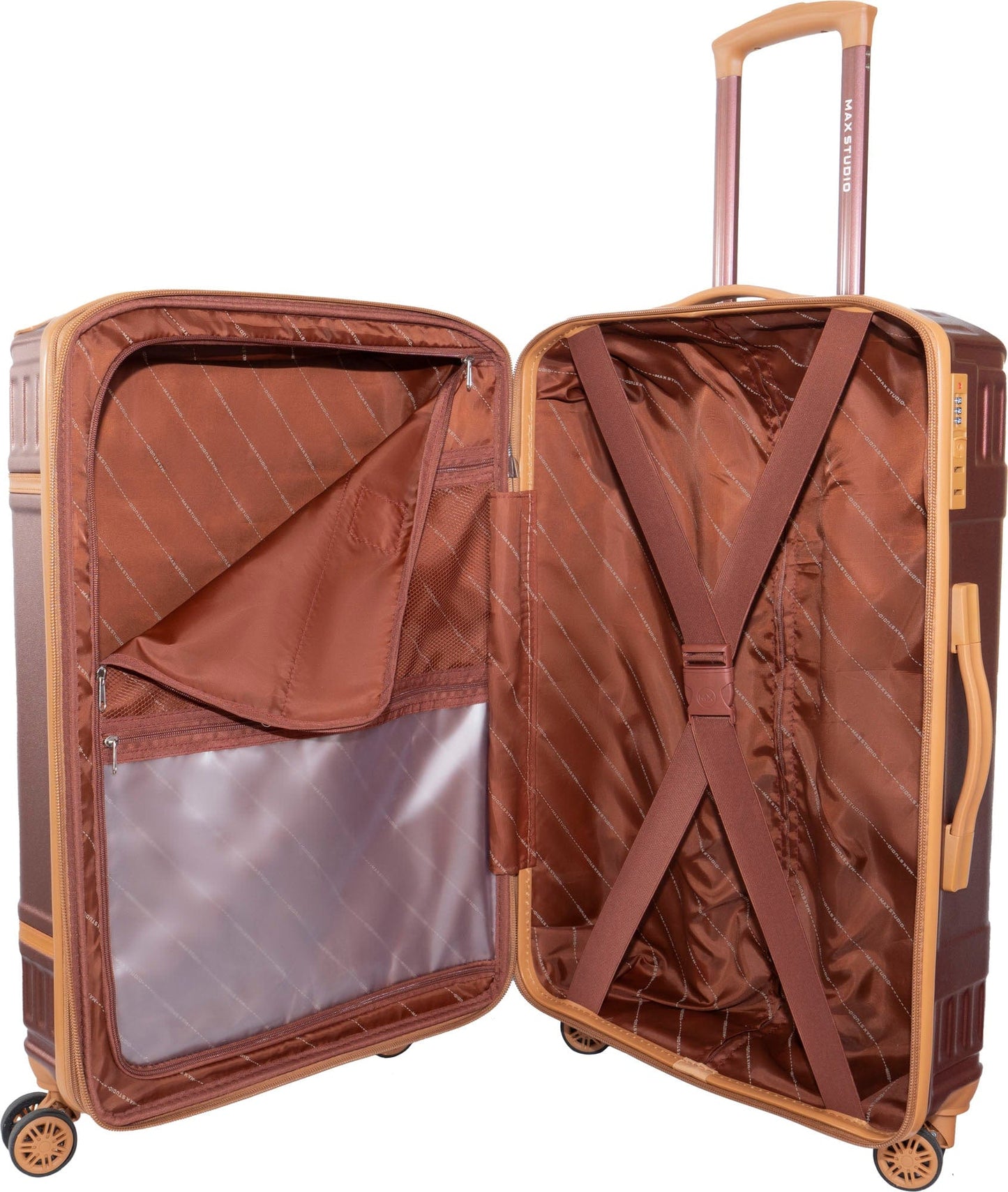 Max Studio ABS 3-Piece Luggage Set South Hampton Collection