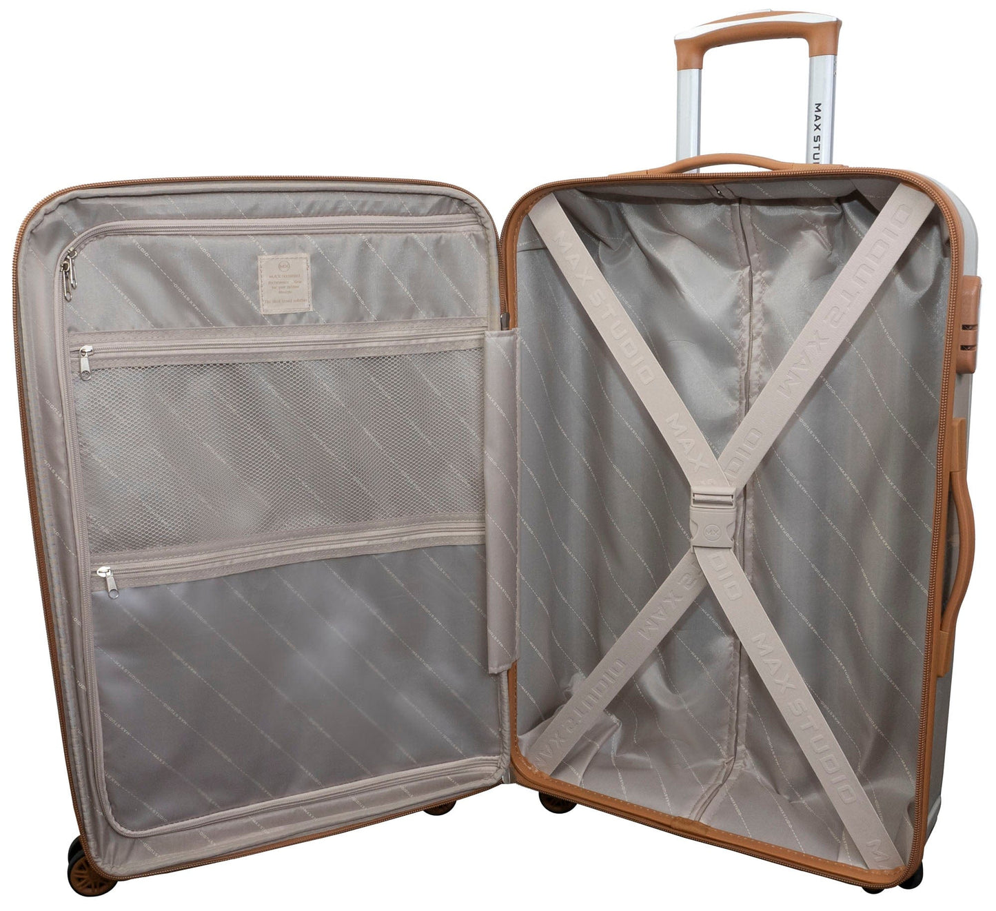 Max Studio PC 3-Piece Luggage Set Durham Collection