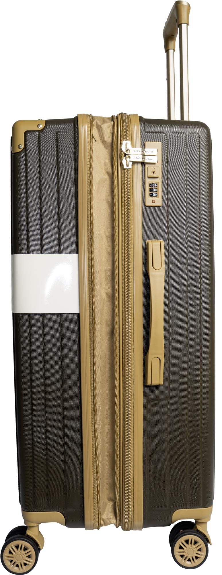 Max Studio The Edin ABS 3-Piece Hard Sided Luggage Set