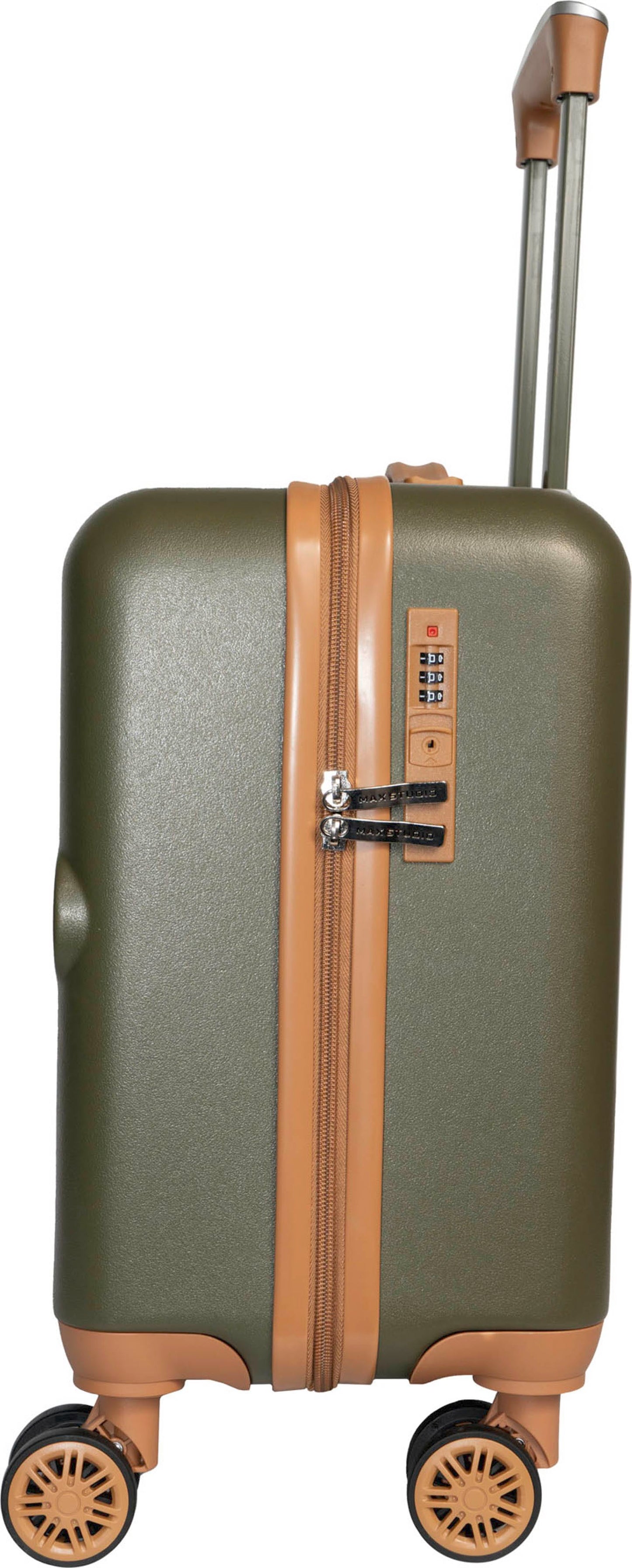 Max Studio ABS 3-Piece Hard Sided The Lisbon Luggage Set