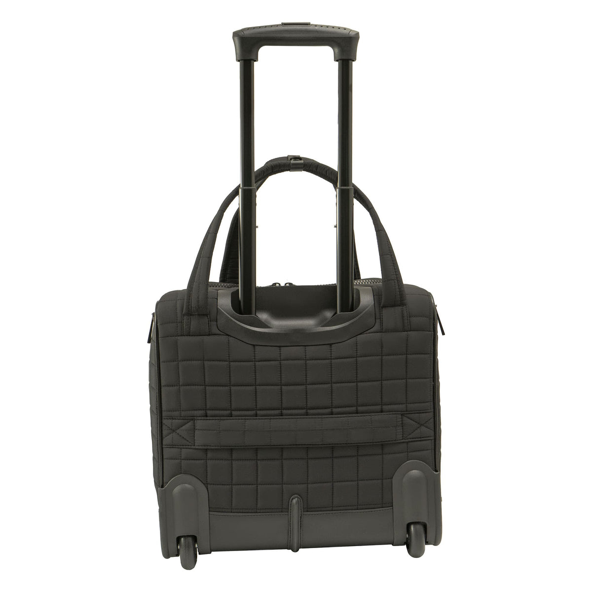 Max Studio The Square Quilted Puffer Nylon 16 Inch Rolling Workbook Underseater
