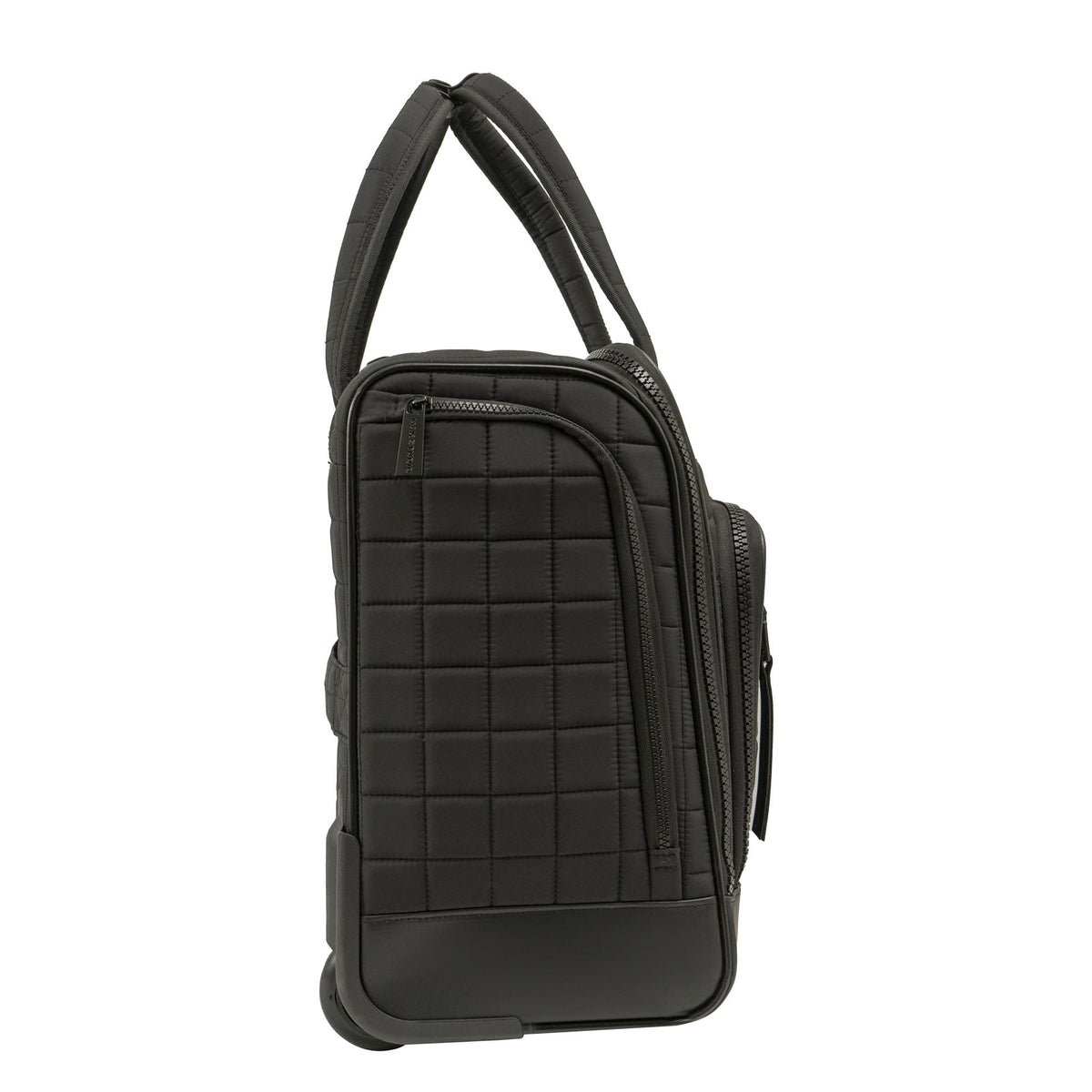 Max Studio The Square Quilted Puffer Nylon 16 Inch Rolling Workbook Underseater