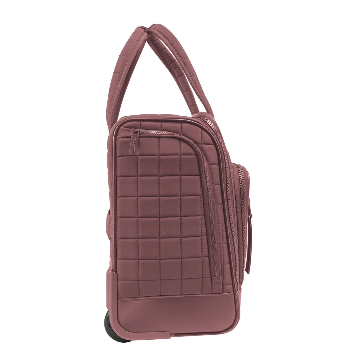 Max Studio The Square Quilted Puffer Nylon 16 Inch Rolling Workbook Underseater