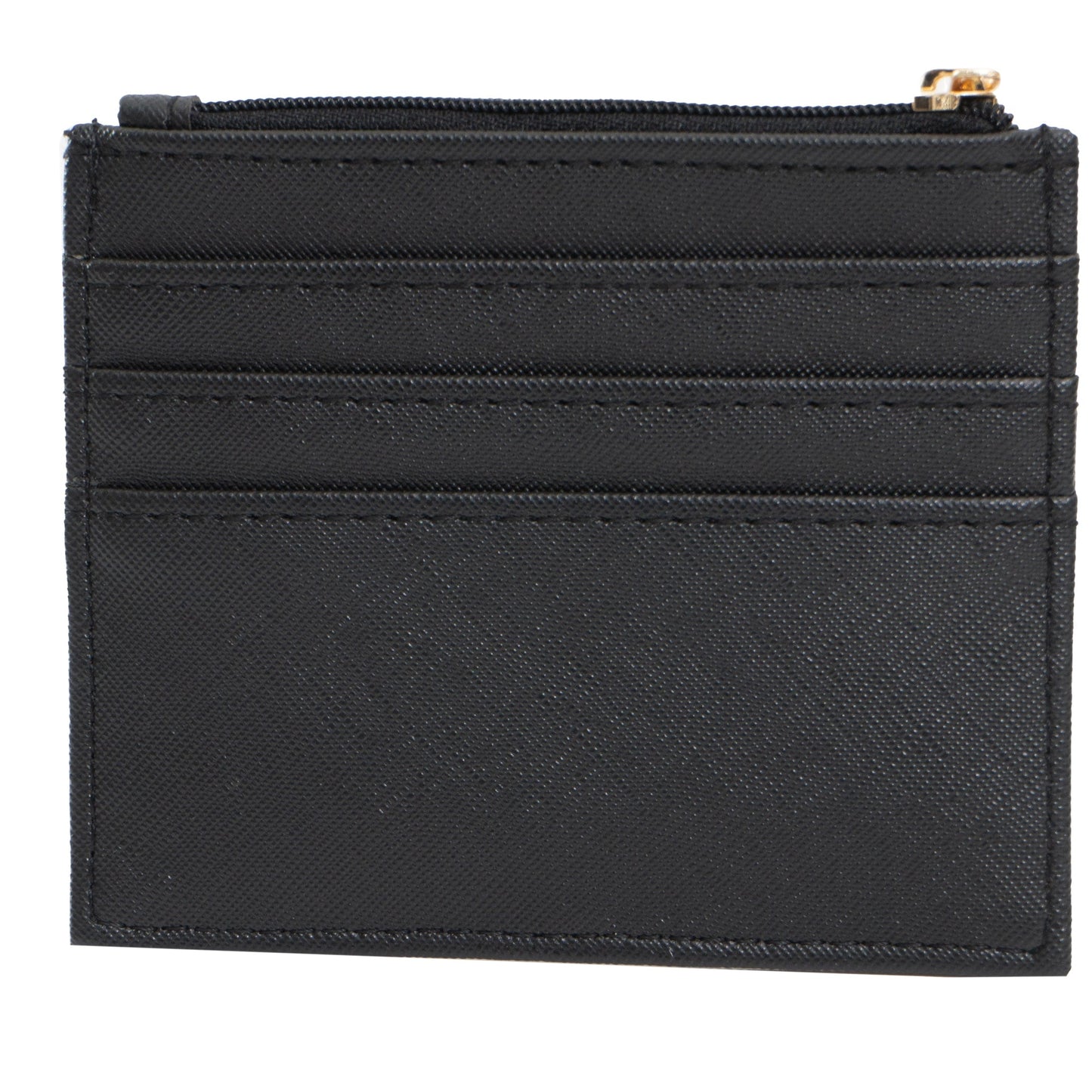 Rebecca & Rifka Saffiano Emblem Snap ID Card Holder