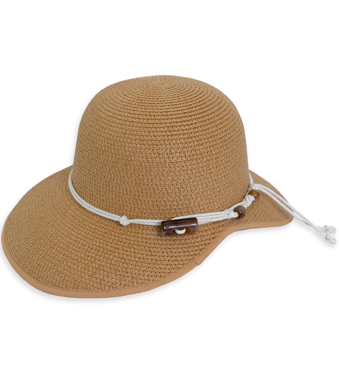 Magid Straw & Rope Acrylic Accent Garden Hat