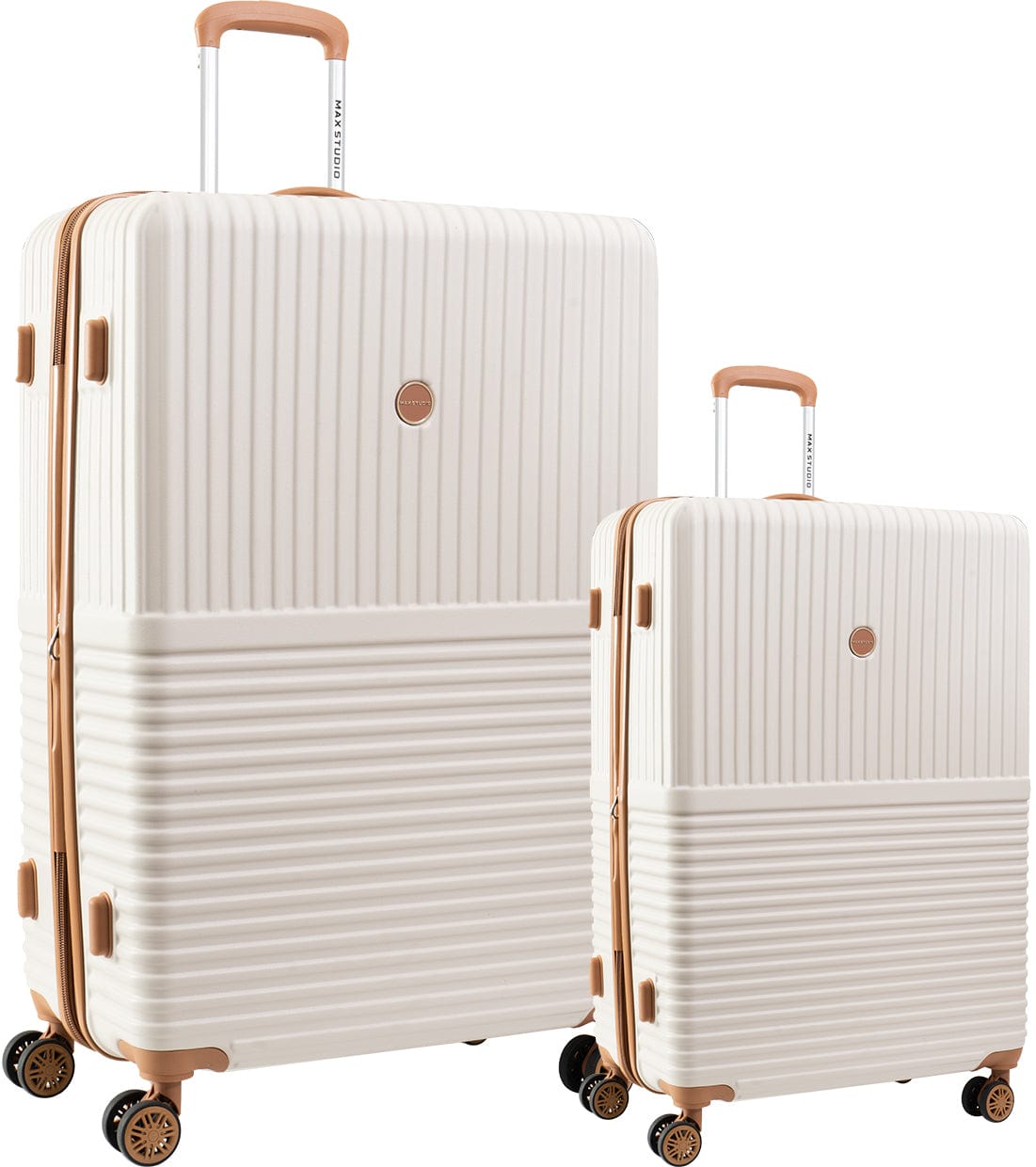 Max Studio The Odessa ABS 2-Piece Hard-Sided Luggage Set
