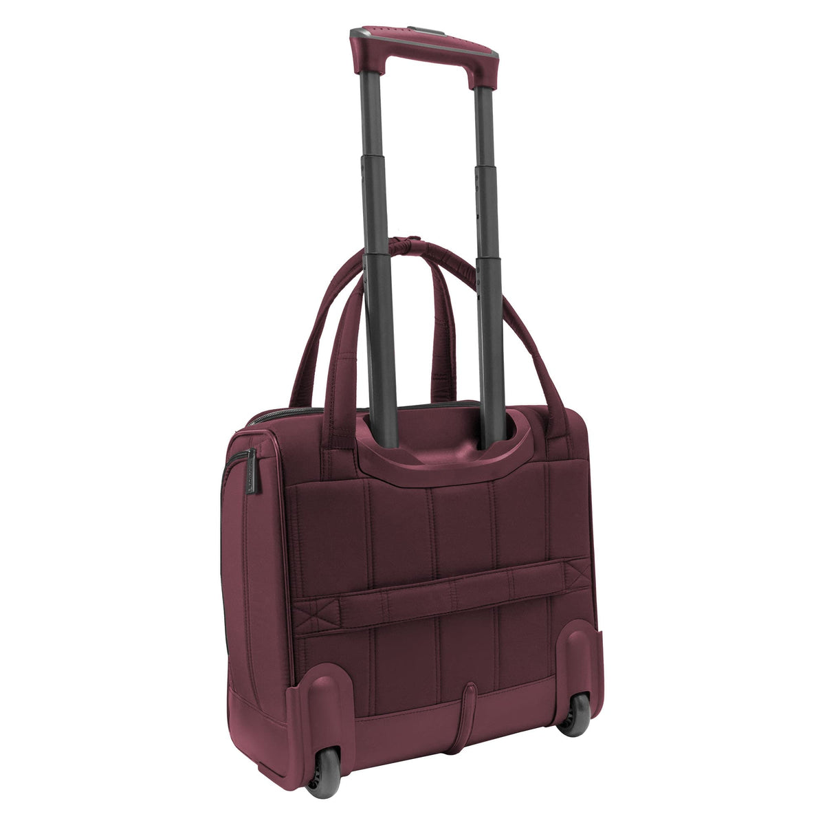 Max Studio 16 Inch Tubular Quilted Nylon Rolling Underseater