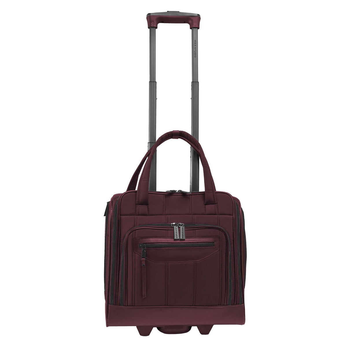 Max Studio 16 Inch Tubular Quilted Nylon Rolling Underseater