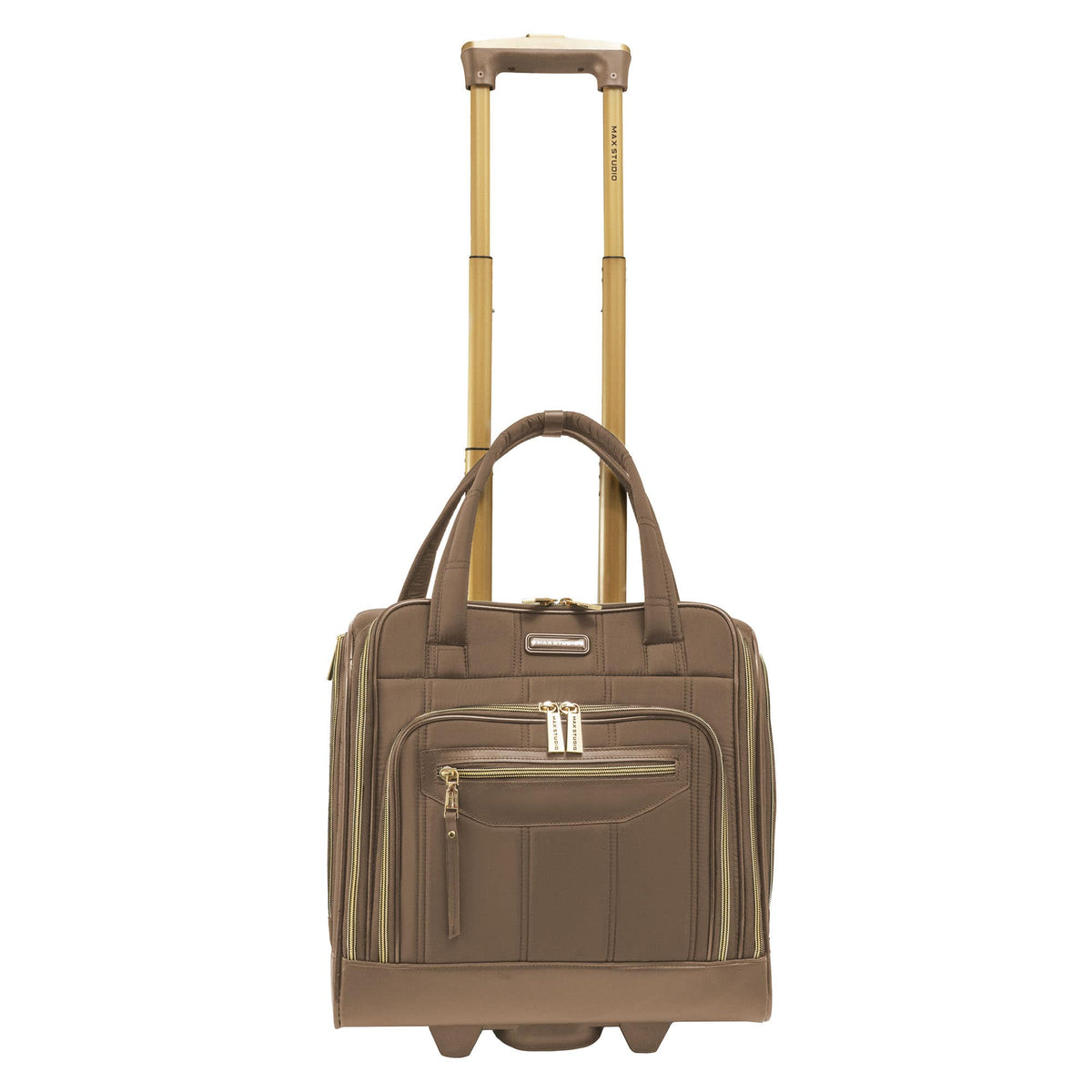 Max Studio 16 Inch Tubular Quilted Nylon Rolling Underseater
