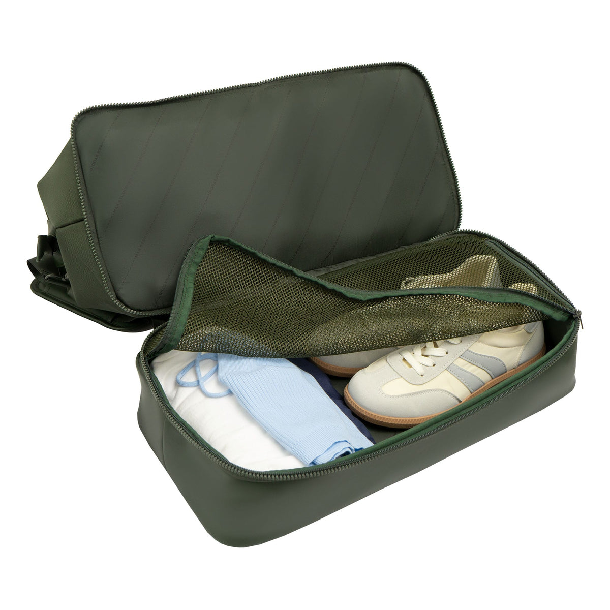 Max Studio The Spencer 20 Inch 1680 Denier Nylon Drop Bottom Weekender Duffle