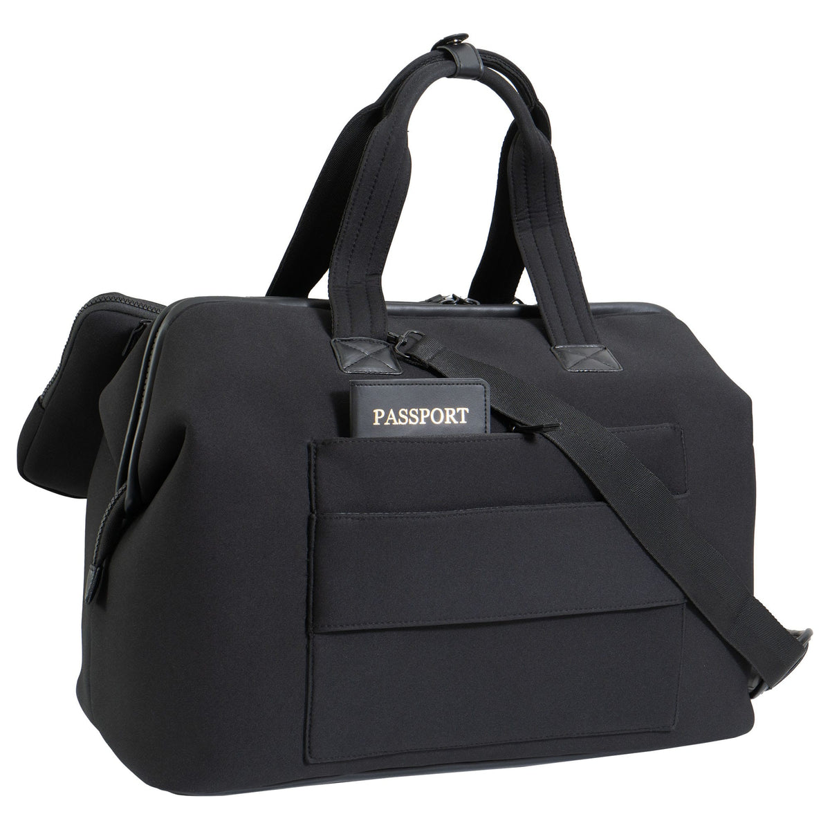 Max Studio 18 Inch Neoprene Frame Workbook Travel Weekender Duffle