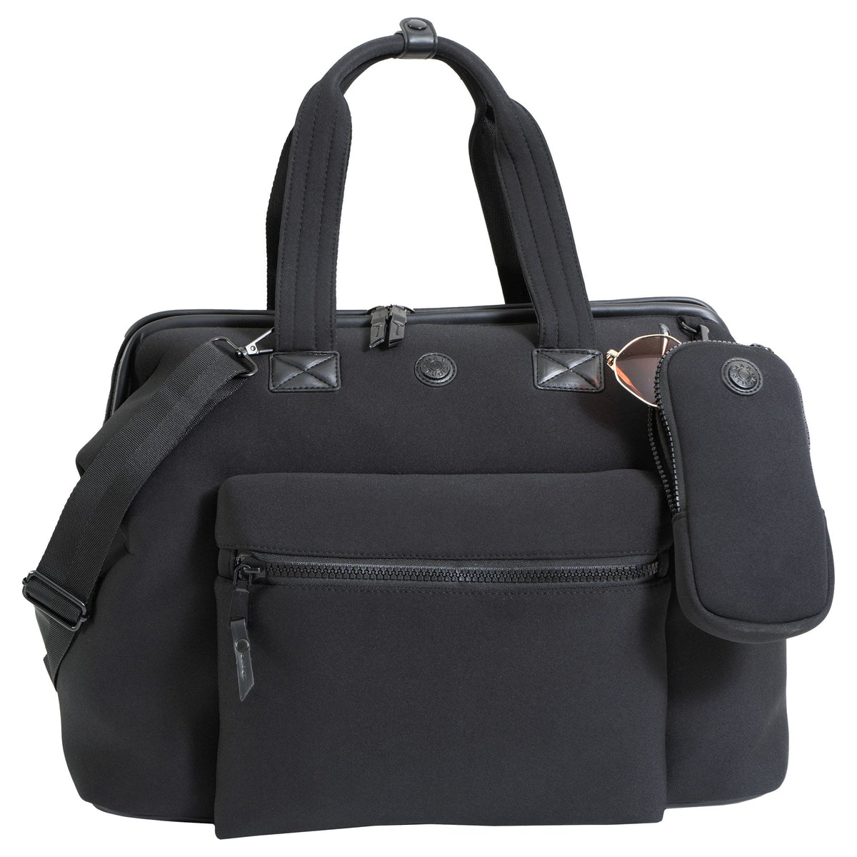 Max Studio 18 Inch Neoprene Frame Workbook Travel Weekender Duffle