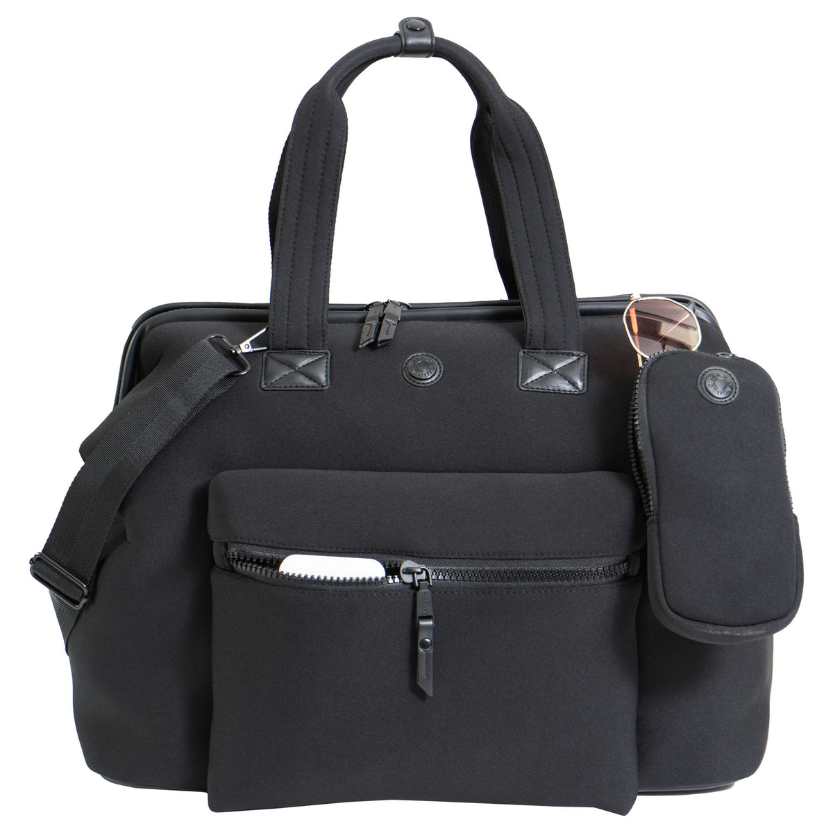 Max Studio 18 Inch Neoprene Frame Workbook Travel Weekender Duffle