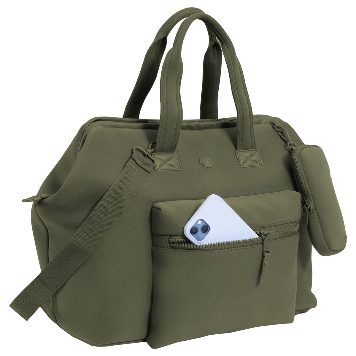 Max Studio 18 Inch Neoprene Frame Workbook Travel Weekender Duffle