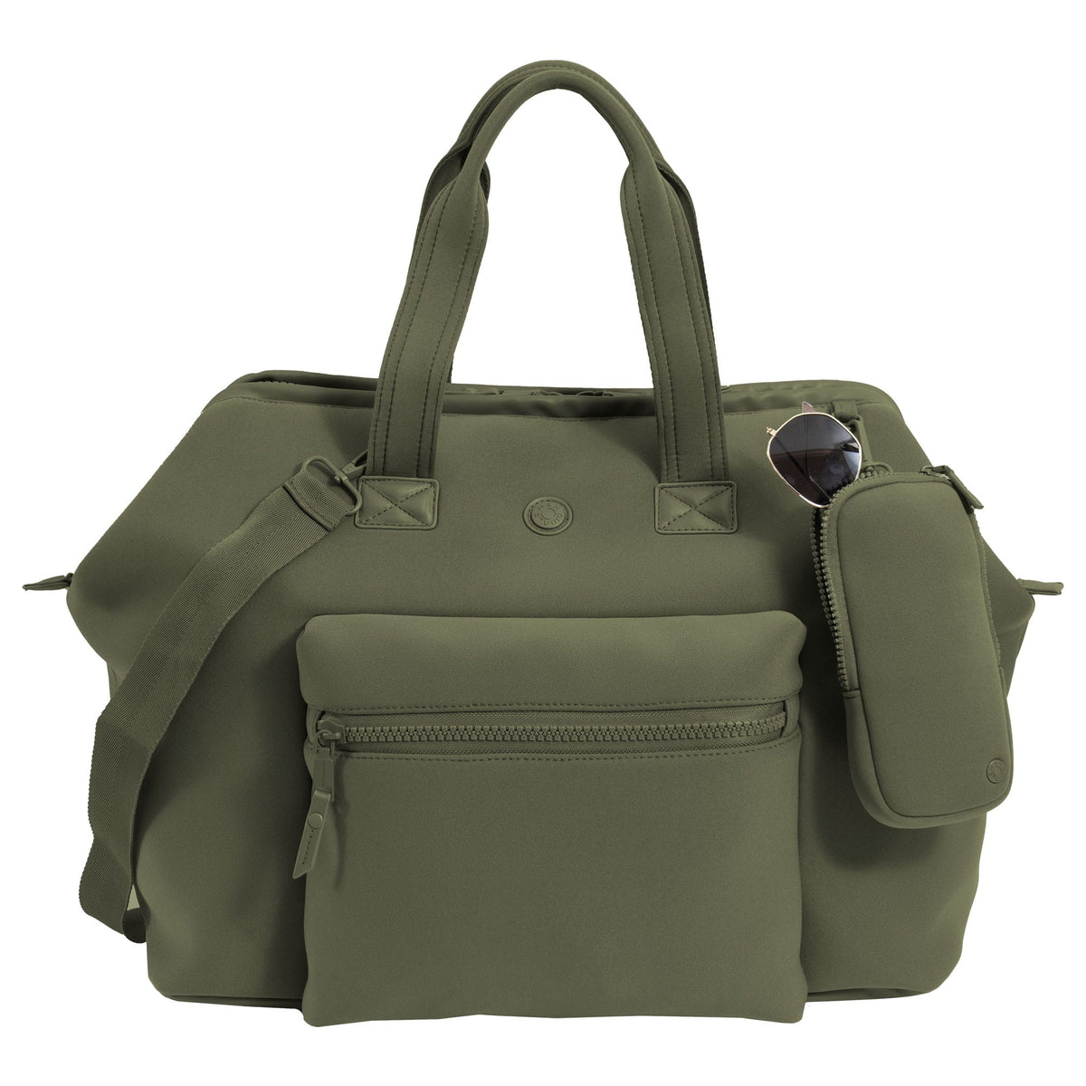 Max Studio 18 Inch Neoprene Frame Workbook Travel Weekender Duffle