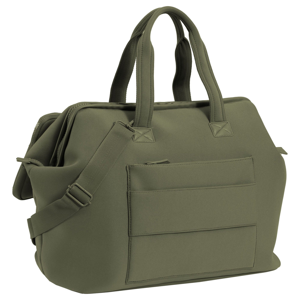 Max Studio 18 Inch Neoprene Frame Workbook Travel Weekender Duffle