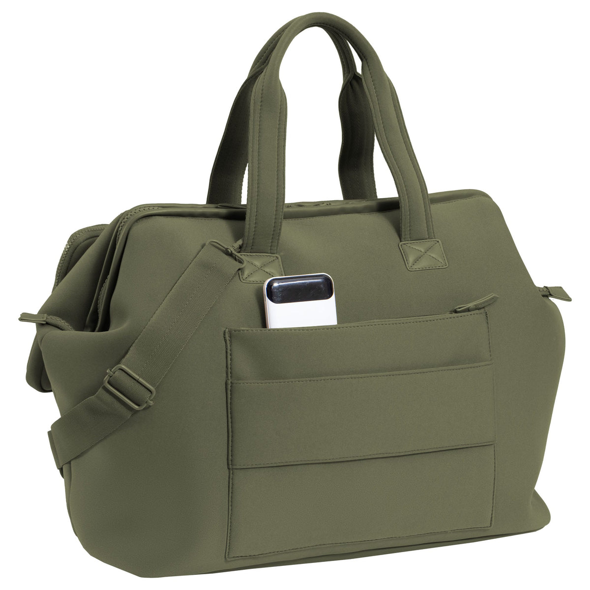Max Studio 18 Inch Neoprene Frame Workbook Travel Weekender Duffle