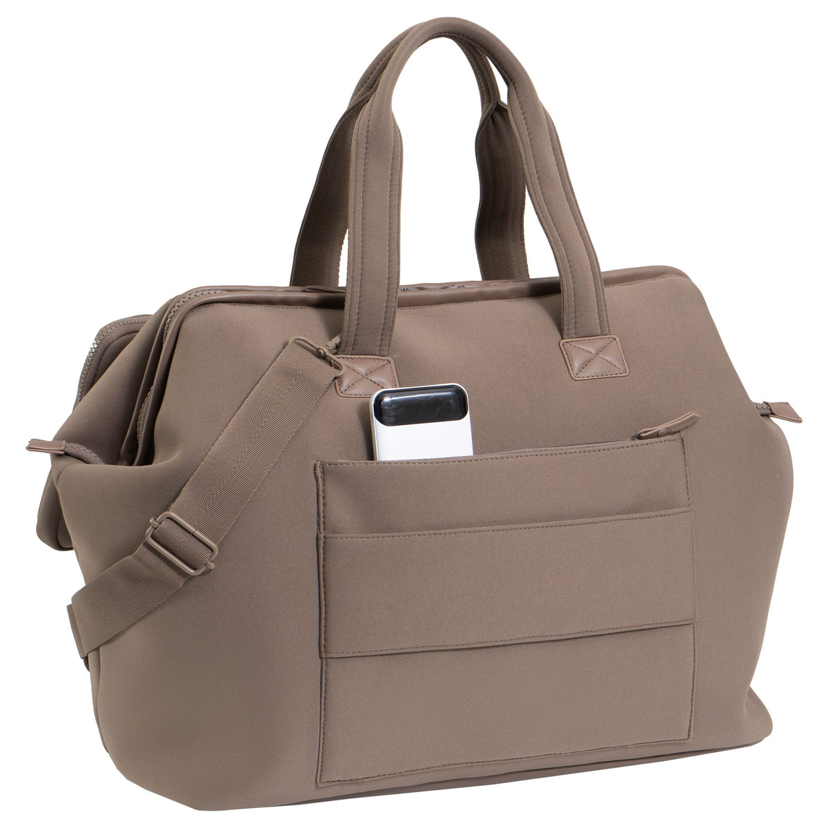 Max Studio 18 Inch Neoprene Frame Workbook Travel Weekender Duffle